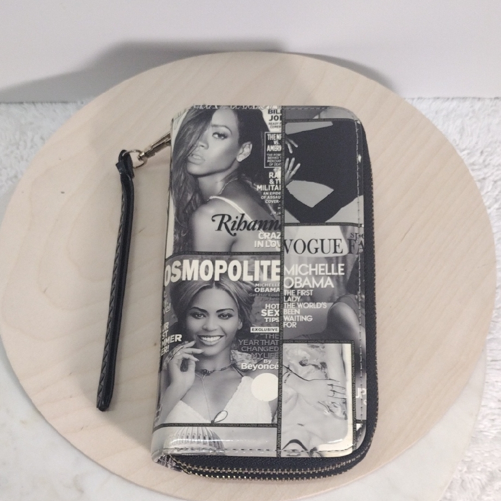 Famous People with Wallet Clutch Wristlet